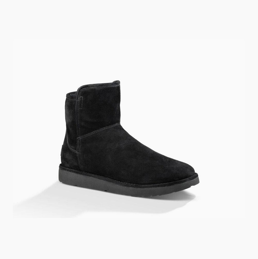 UGG Abree Mini Black Boots for Women (AMIZ72465)